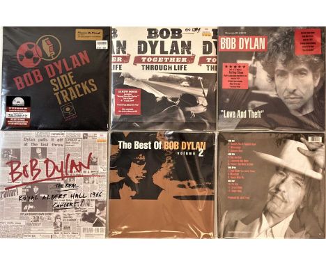 A quality collection of 13 LPs by Bob Dylan. All modern/ new pressings. Titles include Love And Theft (x2) inc (C2 85975, US 