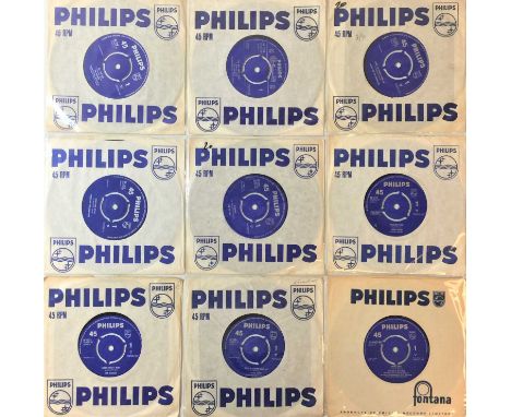 PHILIPS 7" COLLECTION - 1962 TO 1964. 39 x more fantastic original UK Philips 7" releases, these taking us from 1962 to 1964.