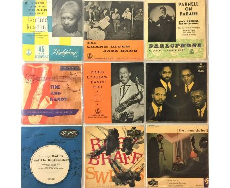 JAZZ EPs - LONDON/DECCA/PARLOPHONE. 30 x original UK EPs, a great split collection on London, Decca and Parlophone. Artists/t