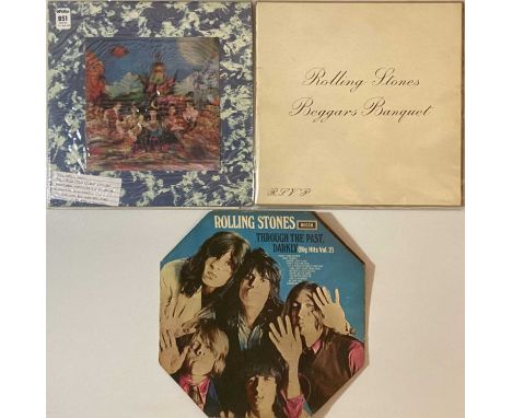 THE ROLLING STONES - MONO ORIGINAL LPs 1967/1969. Smashing selection of 3 x UK original mono LPs from '67 to '69. Titles are 