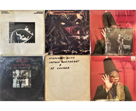 A quality selection of 11 LPs by Captain Beefheart and The Magic Band. Includes some privately released pressings. Titles inc