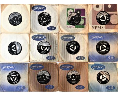 LONDON - UK 7" COLLECTION COLLECTION (R&amp;R/60s RARITIES). Brill collection of 39 x UK London 7" including 60s rarities and