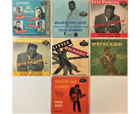 A superb selection of 7x 7" UK pressed rock n roll EPs. Artists/ titles include Various - Hit Parade No. 2 (RE-P 1096, tri-ce