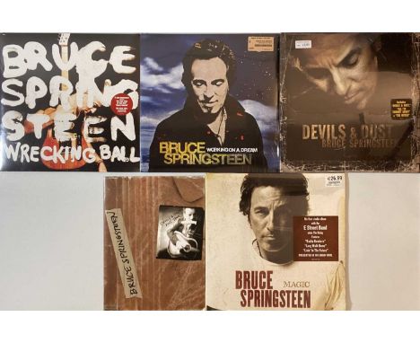 A superb pack of 4 LPs by the boss Bruce Springsteen. All 2000s albums and all factory sealed. Titles include Devils &amp; Du