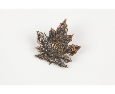 A WWI CEF cap badge of the Ammunition Sub Park Mechanical Transport Company. GC £200-250 
