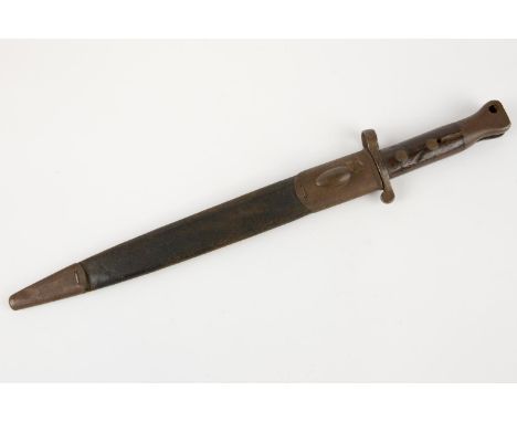 A Lee Metford pattern 1888 Mk II first type bayonet, the blade marked "Wilkinson London", date "8.91", broad arrow over WD et