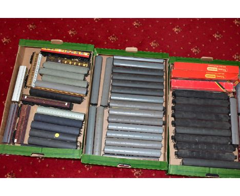 A QUANTITY OF MAINLY UNBOXED OO GAUGE COACHING STOCK, Tri-ang, Tri-ang Hornby, Hornby and Lima, majority are assorted coaches