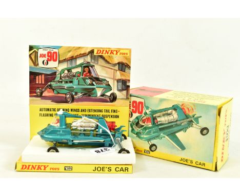 A BOXED DINKY TOYS JOE 90 JOE'S CAR, No.102, not tested but appears complete and in very good condition with only very minor 