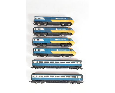 TWO BOXED HORNBY OO GAUGE INTERCITY 125 HIGH SPEED TRAIN SETS, No.R332, both comprising power car No.43010 (R370), dummy powe