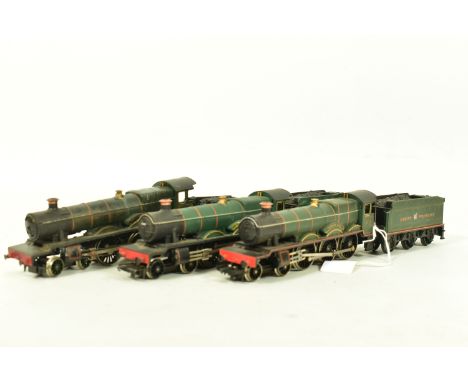 THREE BOXED HORNBY RAILWAYS OO GAUGE G.W.R. HALL CLASS LOCOMOTIVES, 'Albert Hall' No.4983 (R759), 'Kneller Hall' No.5934 (R76