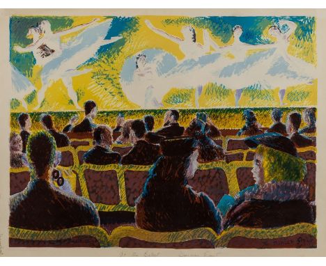 δ Duncan Grant (1885-1978)At the BalletLithograph printed in colours, 1938, with artist's name and title in pencil, published