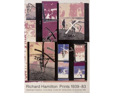δ Richard Hamilton (1922-2011)Waddington Gallery Poster (Not in Lullin)Offset lithograph printed in colours, 1984, signed in 