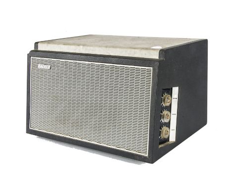 Amplifier / Speaker, a vintage Hacker type Al 42 amplifier loudspeaker unit used condition untested 