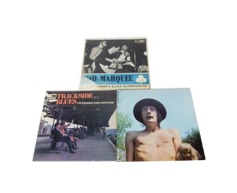 Blues LPs, three albums of mainly Blues comprising Fleetwood Mac - Mr Wonderful (Mono - Blue Horizon 7-63205 VG+/G+), Brunnin