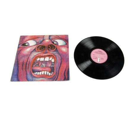 King Crimson LP, In The Court of the Crimson King LP - Original UK First Press release 1969 on Island (ILPS 9111) - Gatefold 