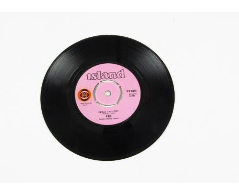 Free 7" Single, Broad Daylight 7" single b/w The Worm - Original UK 1969 release of Free's first single on Island (WIP-6054) 