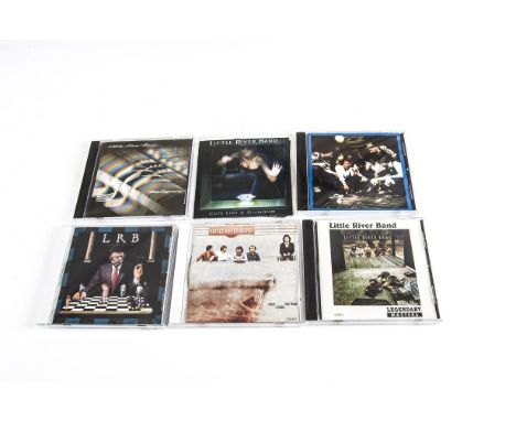 Little River Band CDs, eleven CDs with titles comprising First Under The Wire, Playing To Win, Little River Band, Time Exposu
