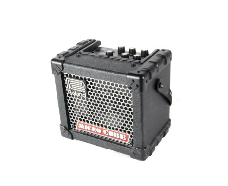 Roland Cube Amplifier, Roland guitar amplifier micro cube in original box - good condition, untested 