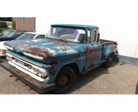 This item has reduced buyer's premium of 14,5% including VAT.  Amercian 1960 Chervolet Apache V6, not registrated in the Neth