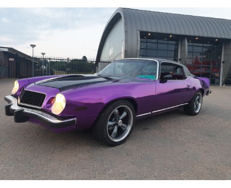 This item has reduced buyer's premium of 14,5% including VAT. 1975 Chevrolet Camaro LT350 V8, 5,7L with Dutch registration pa