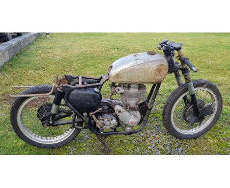 c.1955/60 BSA Gold Star, Project, 349 cc. Registration number not registered. Frame number CB32 10146. Engine number DB32 GS 