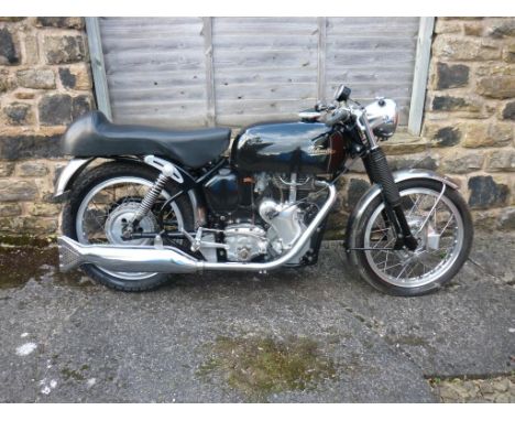 1966 Velocette Venom, 499 cc. Registration number GNB 833D. Frame number RS 18833. Engine number VM5344 (see text). The Venom