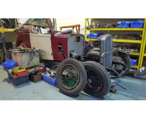 1932 Sunbeam 20hp, 23.8 hp, 3,317 cc. Registration number TF 6782. Chassis number 7017P. Engine number 7020P. The Sunbeam nam