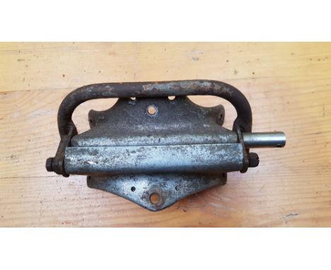 A Vincent alloy rear mudguard bracket.