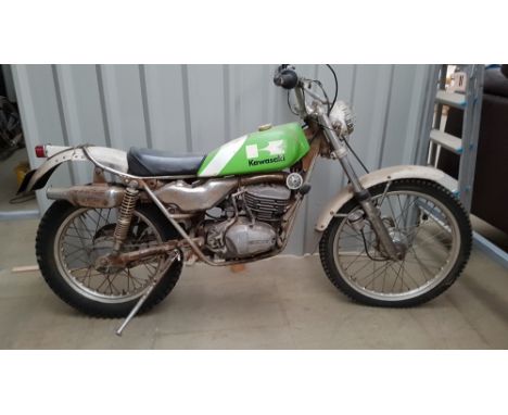 1975 Kawasaki KT250, 246 cc. Registration number LCP 822N not registered (see text). Frame number KT2 01488. Engine number KT
