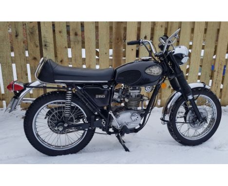 1970 BSA Starfire, 250 cc. Registration number FLE 92J. Frame number ED11545 B25S. Engine number ED11545 B25S. BSA acquired t