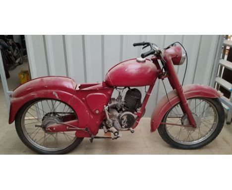 c.1960 James Cadet, Project. Registration number not registered. Frame number GL15A8809. Engine number 8327. James began conc