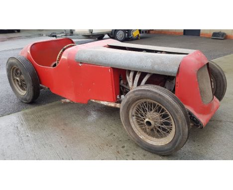 1934 MG PA Midget. Registration number BPL 595 (DVLA not taxed for road use). Chassis number PD 1479. Engine number XPJM1 413