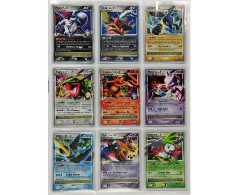 Pokemon TCG. Lot of 16 Pokemon Level X cards, 15 English and 1 Japanese. Includes popular Pokemon such as Charizard, Mewtwo a