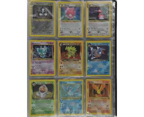 Pokemon TCG.  Lot of 27 Pokemon Holographic cards from the wizards of the coast era. Includes cards from Neo Revelation, Neo 