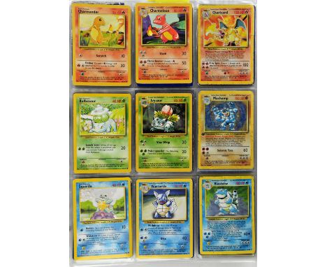 Pokemon TCG. Large binder of approximately 800-900 cards including many cards from the Wizards of the coast era. Sets such as