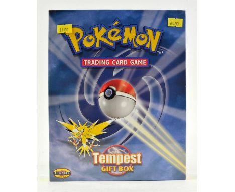 Pokémon TCG Sealed Tempest Gift Box.This lot contains a sealed Tempest Gift Box released early 2000, the Gift box contains a 