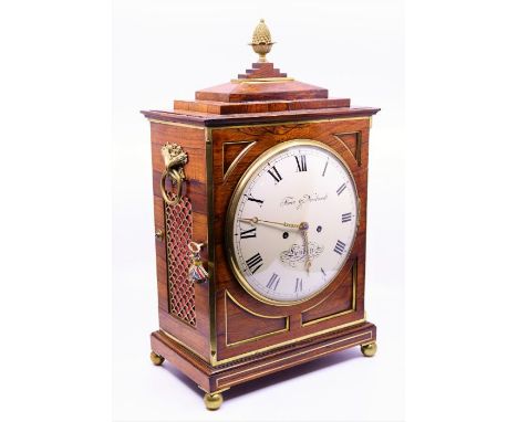 A Regency mantle clock&nbsp;