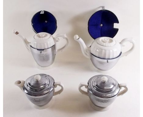 A Heatmaster vintage 'Balmoral' four piece tea and coffee set 