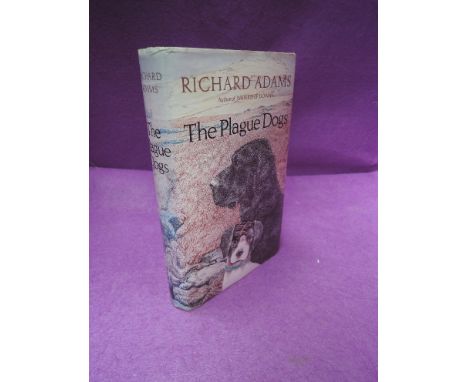 Signed first edition. Adams, Richard. 'The Plague Dogs'. 1977. Inscribed by the author.