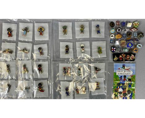 MODERN ROBERTSON GOLLY, vintage and modern aquarists enamel and other badges collection, twenty six, twenty eight and six res
