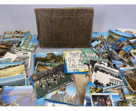 ANTIQUE / VINTAGE POSTCARDS over 500 in one album and loose Provenance: private collection Conwy
