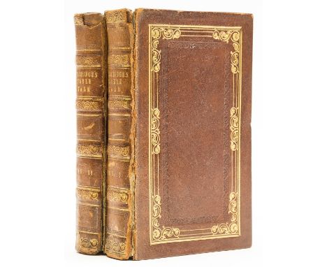 Coleridge (Samuel Taylor) Specimens of the Table Talk, 2 vol., first edition, engraved frontispieces, ink ownership inscripti