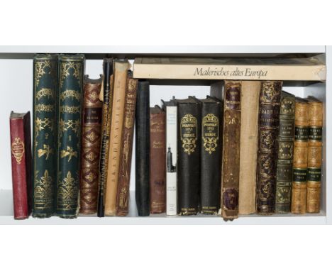 Europe.- Tombleson (William) Views of the Rhine, 2 vol., steel-engraved title vignette and 136 plates, 2 folding maps, some l