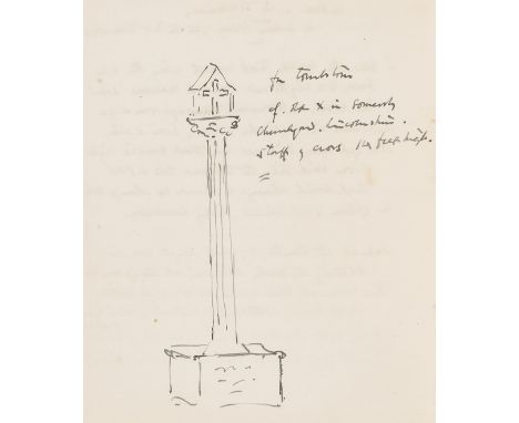 NO RESERVE Religion.- Stubbs (Rev., Charles William, Rector of Wavetree, Liverpool, later Bishop of Truro, 1845-1912) Notes f