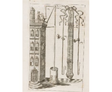 Boyle (Robert) Opera Varia, 31 parts in 2 vol., general title in red and black, 17 engraved plates, some folding, woodcut pri