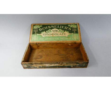 A Vintage Art Nouveau Chocolate Box for Boisselier's, Victoria Works Watford 