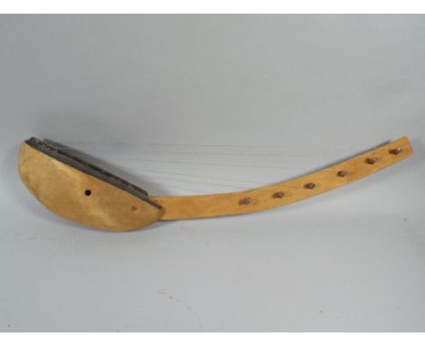 An Ethnic Six String Musical Instrument 