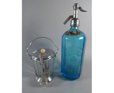 A Murphy & Sons, Wellington Salop Soda Syphon and a Pickle Jar