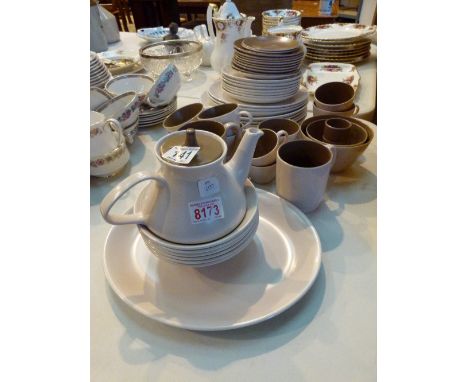 Collection of 1970's Poole tea and coffee ware