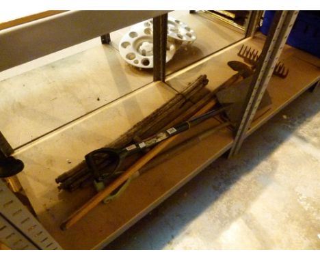 Garden tools and drain rods 